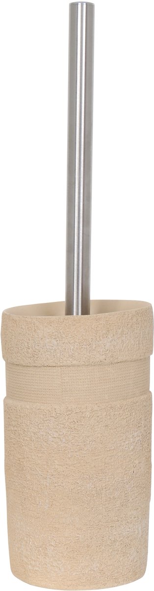 MSV Toiletborstel met Houder – WC-Borstel en Toiletborstelhouder met Klassiek Design – Stevige WC-Borstelhouder voor Elke Badkamer