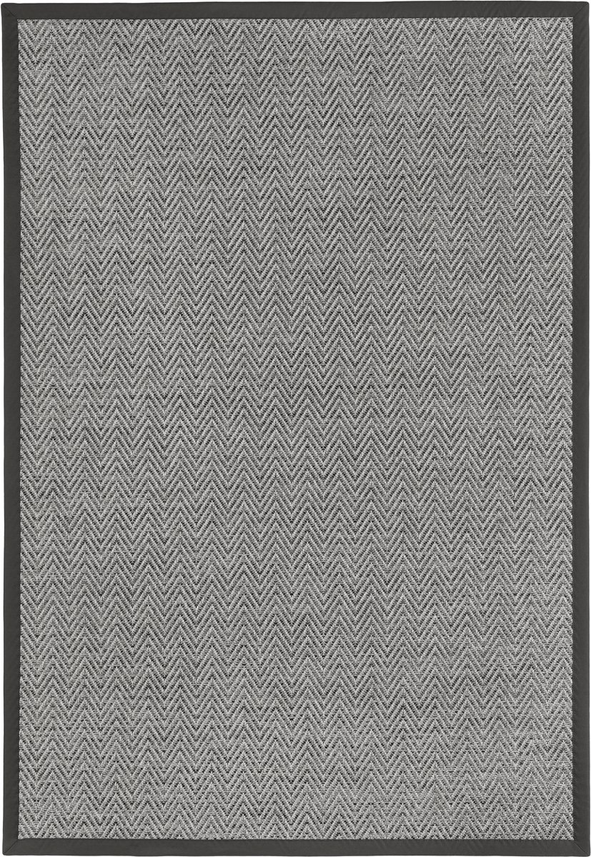 Vloerkleed Naturino Basic S2 leigrijs 002 Fischgrat