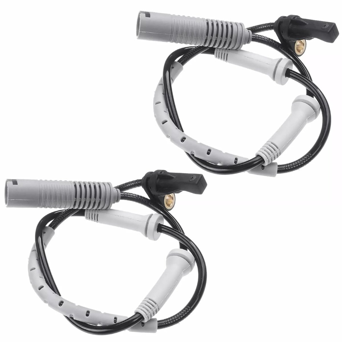 2 stuks ABS wieltoerentalsensor voorzijde 34526760424 voor BMW 3-serie E90 E91 E92 E93 | 34526785020 34526870075 voor 1-serie E81 E82 E87 E88 ABS sensor wieltoerental toerentalgever links rechts