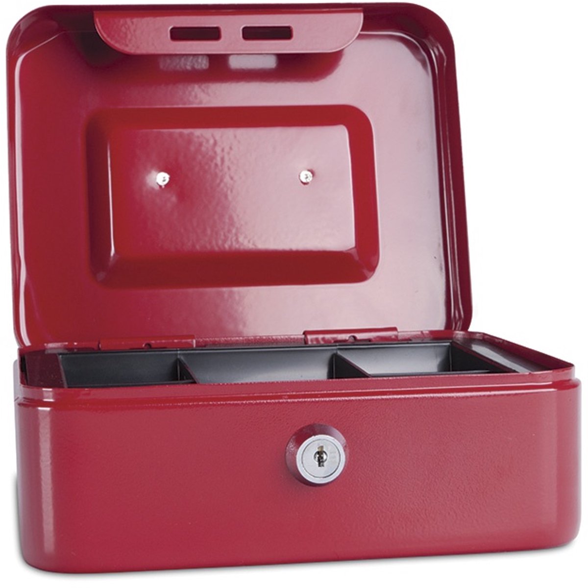 Geldkist, 200x160x90mm, rood
