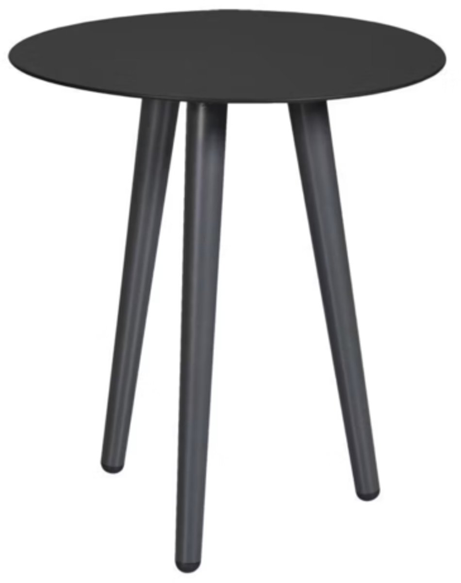 Hartman - bijzettafel - bistro - Amalia - aluminium - rond 41.5cm - grijs