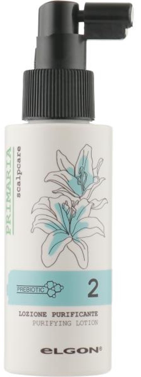 Elgon Primaria 2 Purifying Lotion - Hoofdhuidlotion - Anti-roos Behandeling - Kalmerend - Zonder Sulfaten, Parabenen, Kleurstoffen En Siliconen