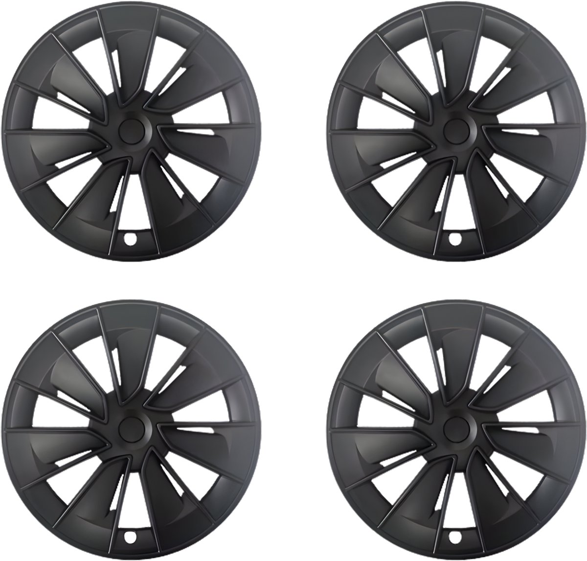 Wieldoppen 19 Inch Set 4 Stuks - Velgen - Tesla Model Y 2020-2024 Mes Stijl - Auto Accessoires