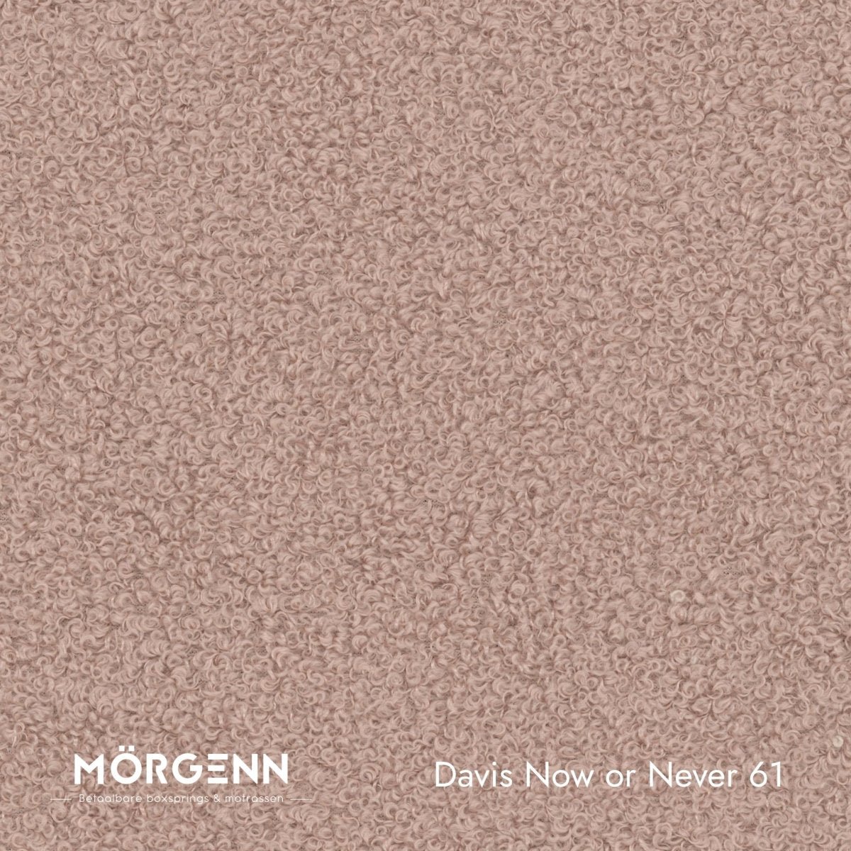 Mörgenn Davis Now or Never Stofstaal - Bouclé Stof voor Boxspring en Bed - 61