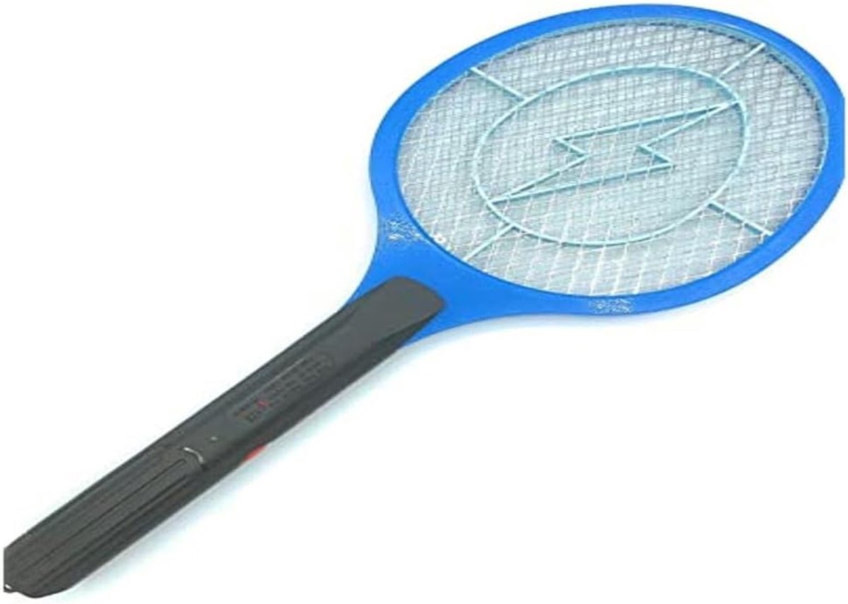 SnelShoppen - Oplaadbare elektrische racket voor het doden van muggen, vliegen en insecten - Ideaal voor thuis en camping, 51x21.5cm, 255g, diverse kl