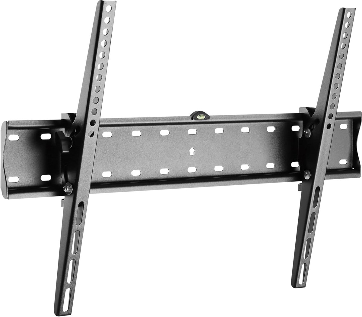 N2164 TV muurbeugel 37-70 inch (94-178 cm) plat kantelbaar universele tv-bevestiging OLED LCD LED gebogen scherm VESA 600 x 400 zwart
