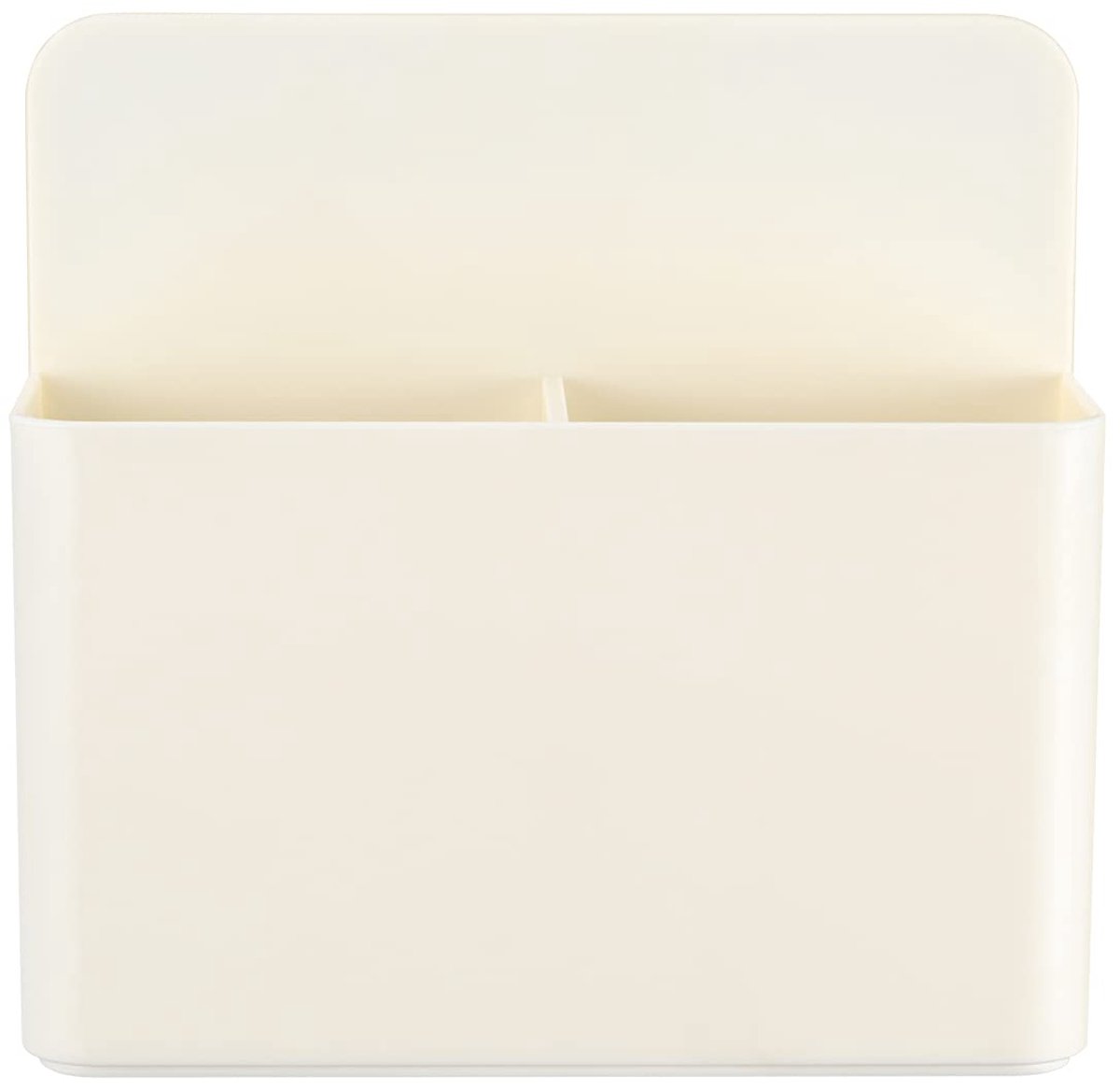 Opbergdoos Voor stiften en Droog Uitwisbare Pennen. Geschikt Voor Magnetische Whiteboards, Koelkastdeuren, Ijzeren Opbergkasten, enz. Magnetische Wandmontage, Boren Niet Nodig. 1 Stuks, Wit