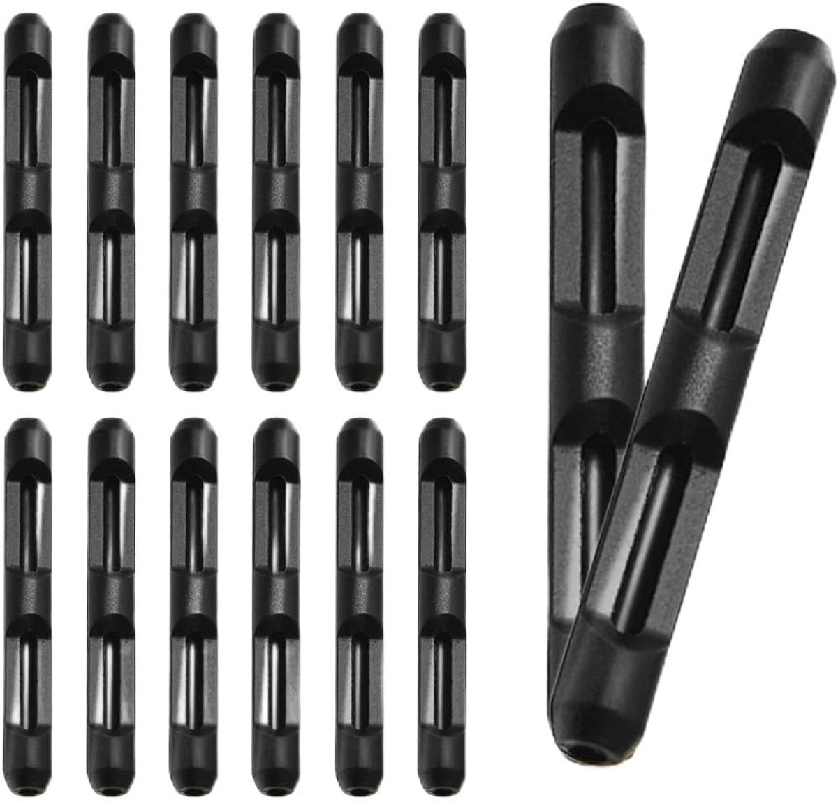 12 brillenpootjes van antislip siliconen, comfortabele elastische haken, compatibel met zonnebrillen, bijziendheidsbrillen en leesbrillen