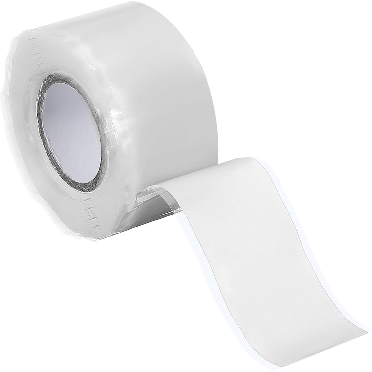 Zelfafdichtende siliconen band, 25 mm x 3 meter, waterdichte afdichtingstape voor reparatie van leidingen, slangen en handgrepen, wit