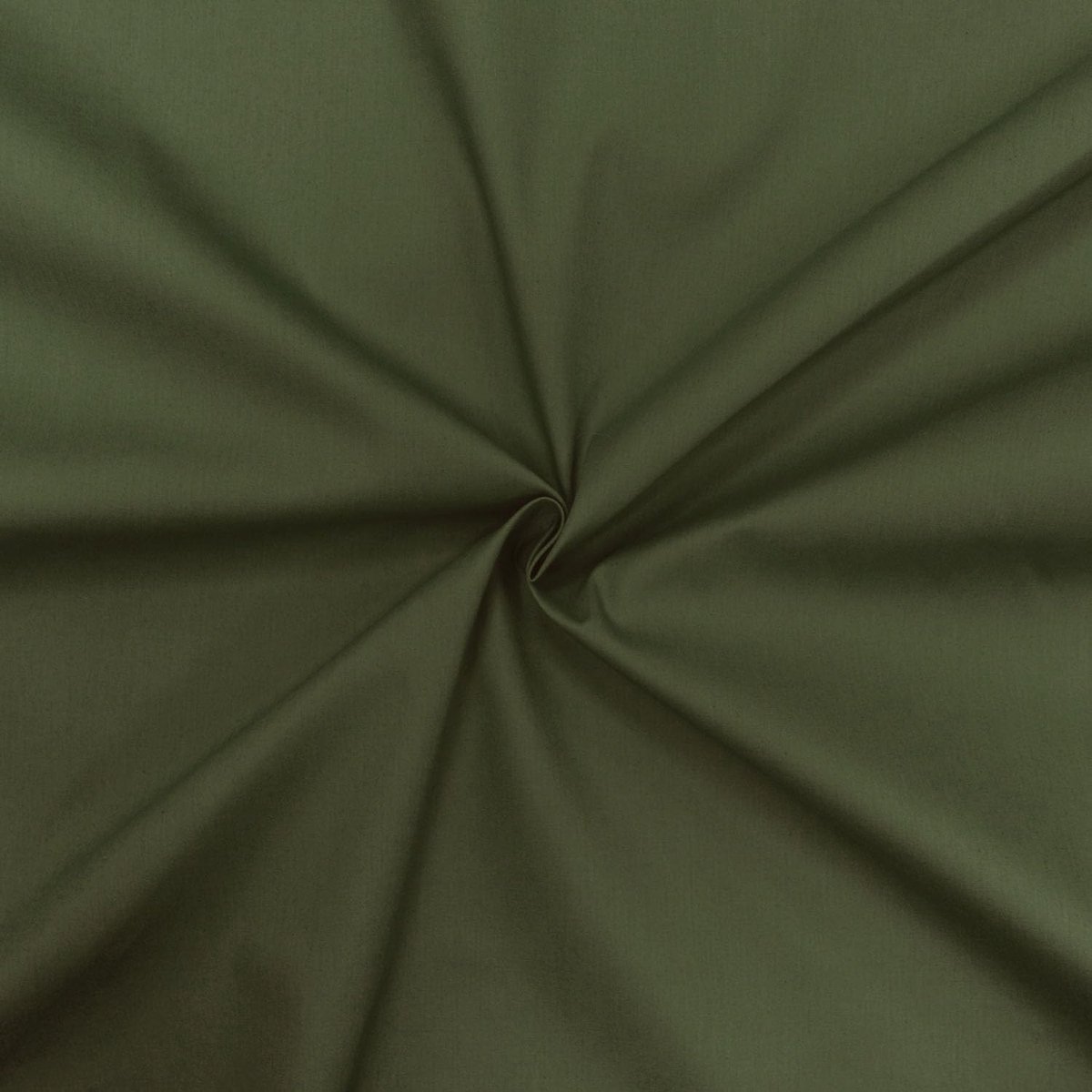 popeline van 100% katoen - katoenen popeline stof (3 m x 1,46 m, kaki)