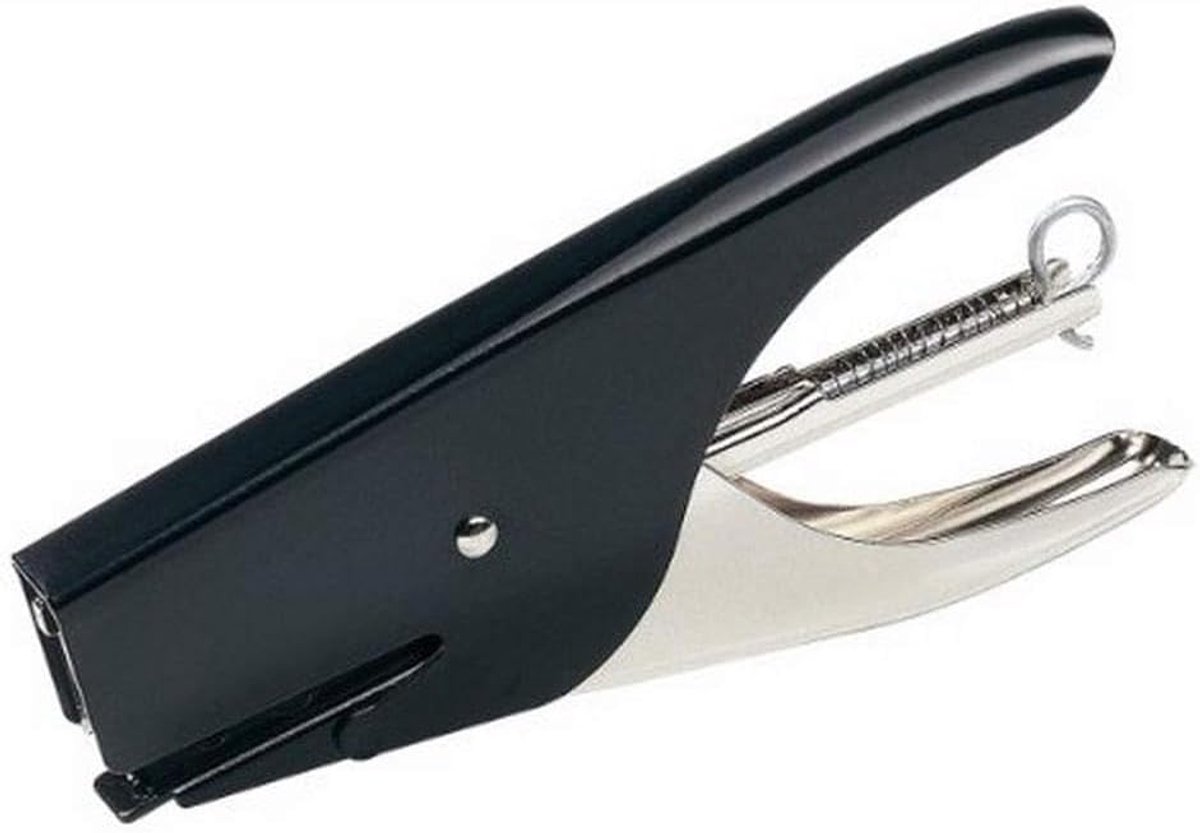 Nietjes 21/4 mm, capaciteit 15 vel, metaal, zwart, 10538705