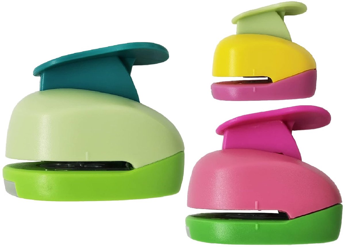 Hole Punch, sterren papier ponsen, sterren ponsen voor papier ambachten, StarPuncher voor ambachten, stervormige perforatoren, 8mm, 14mm, 22mm, ster perforator set (willekeurige kleur)