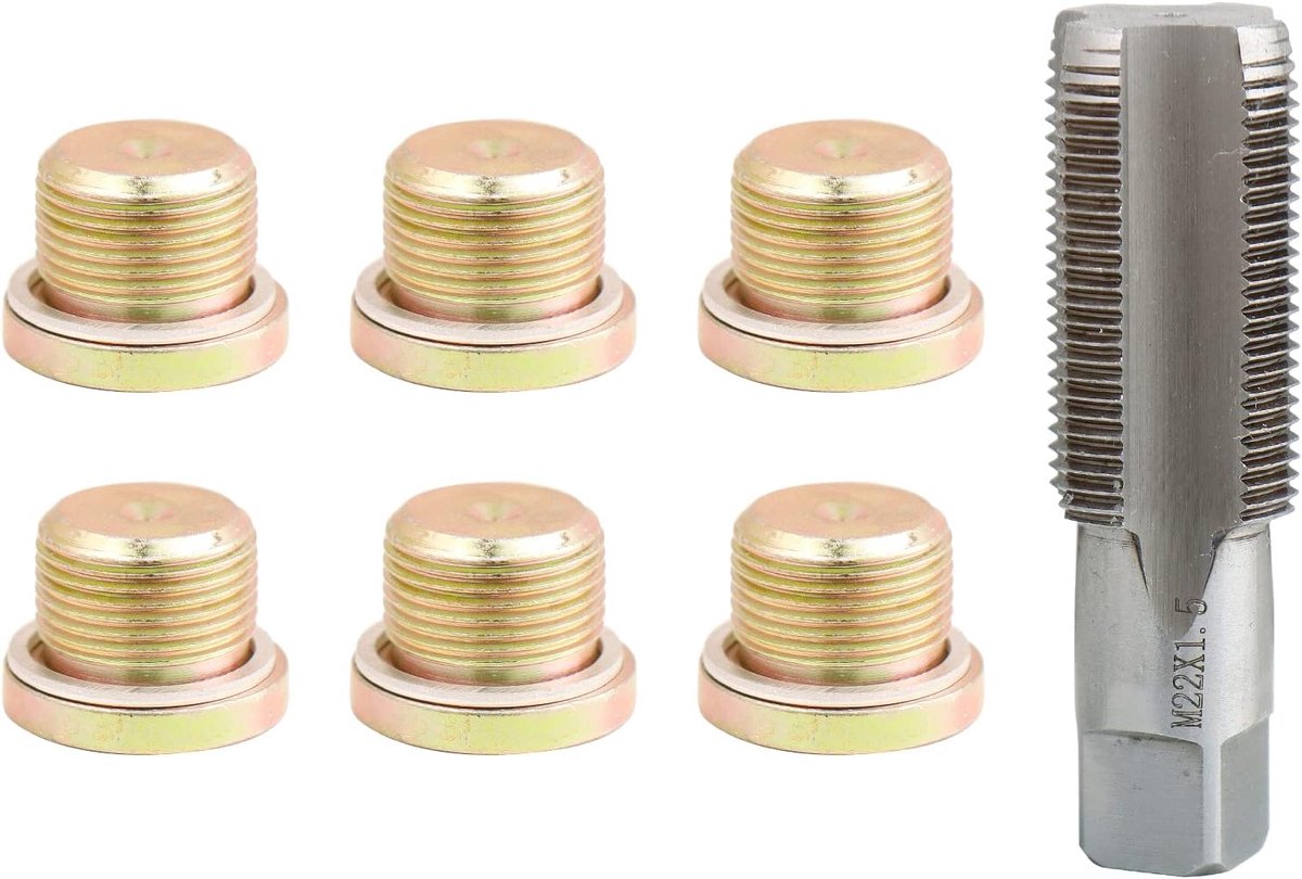13-delig olieaftapplug reparatieset M22 x 1,5 mm draad reparatieset voor olieaftapplug