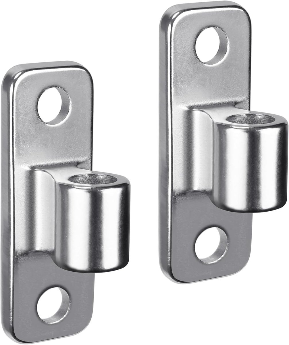 Heavy Duty 304 RVS Gate Scharnieren 2 Stks, Wall Mount Hardware met 5/8 "Pin, Eendelig Gegoten Scharnier voor Boerderij, Omheining, Kettingverbinding, Houten & Metalen Poorten