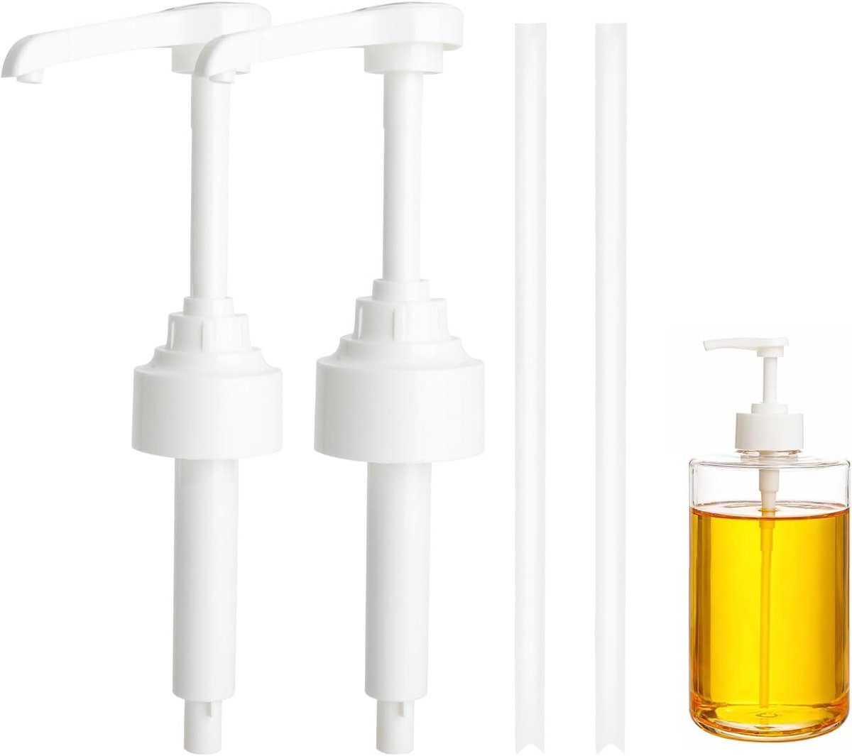 Doseerpomp voor monin siroop, suikervrij, siroopdispenser, vanilledoseerpomp, lavendelsiroop, siroop, dispenser, pompdispenser, opzetstuk (700 ml + 1000 ml)
