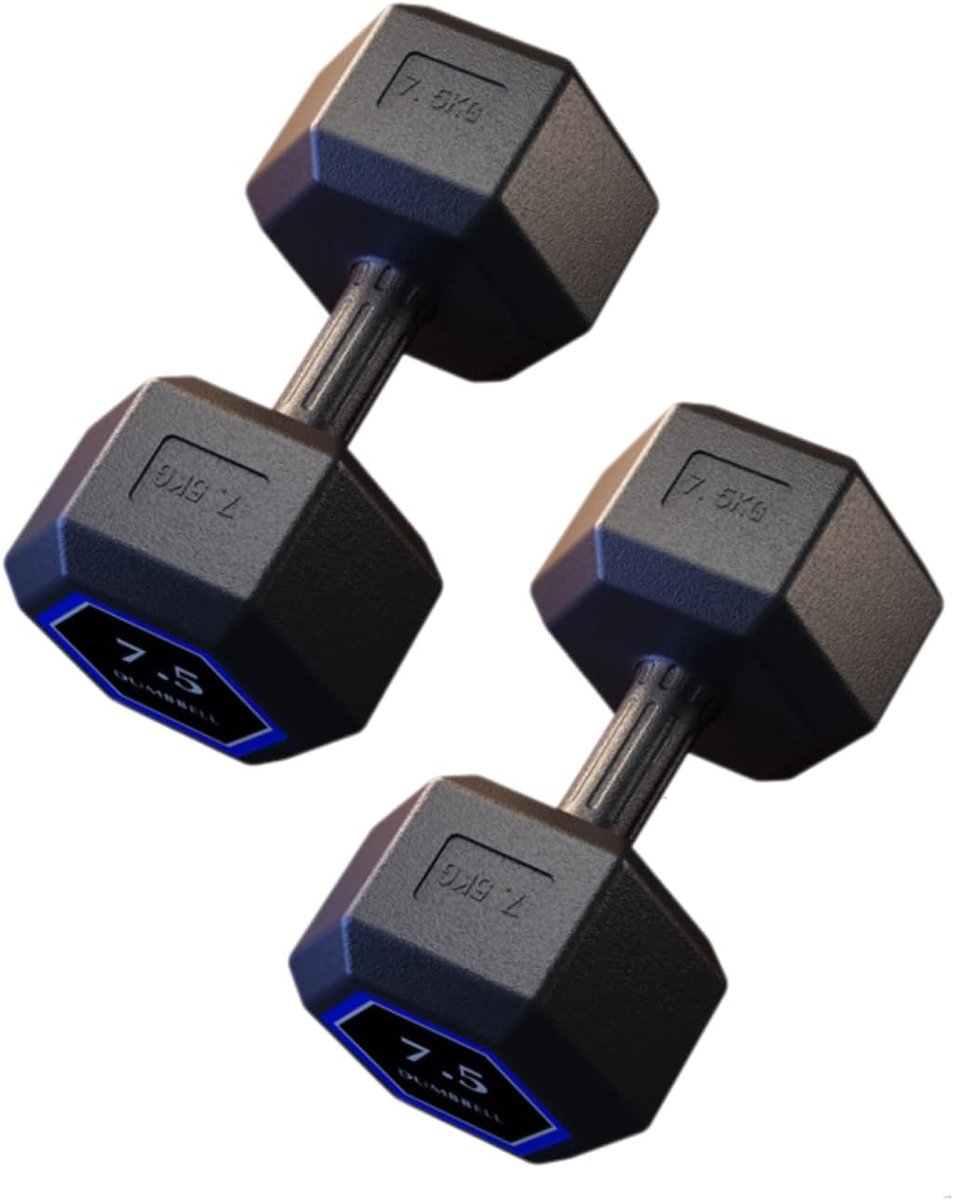 Set Van 2 Halters PVC En Zandijzer, Gymnastiekgewichten, Antislip Halters, Ideaal Voor Krachttraining En Thuisgymnastiek, Ergonomische Fitnessgewichten.