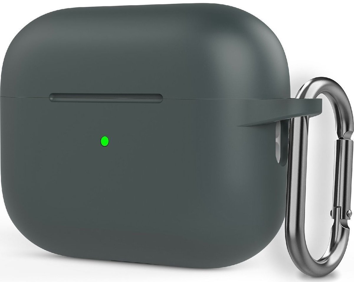 Mobigear Hoesje geschikt voor Apple AirPods Pro 2 Hoesje Flexibel Siliconen | Mobigear Classic - Grijs