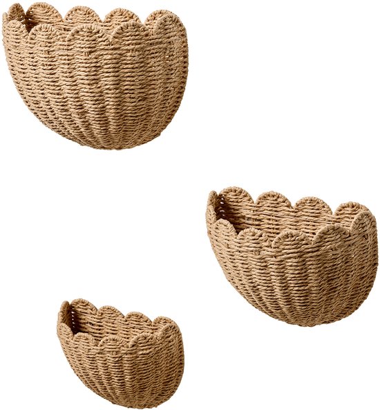 Vertbaudet Set van 3 manden wanddecoraties FESTON — afbeelding 2