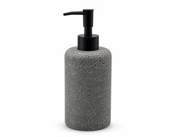 Zeeppompje – Zeepdispenser – Zeeppompje Vrijstaand – Zeepdispenser Antraciet – Handzeep pomp – 350ml – Keuken – Badkamer – Toilet