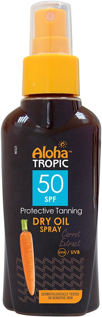 Aloha Tropic Zon Olie SPF50 Mini *Wortel* 100ml