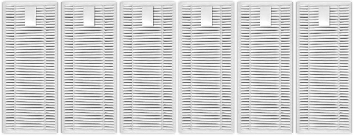 Dailygoods - (6 Stuks) M310 Vervangende HEPA-Filters voor Lefant M310 Robotstofzuiger - Filteraccessoireset