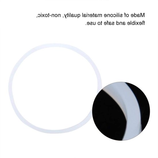2 Stuks Vervangende O-ring voor Mixers en Juicers, Geschikt voor 600W Nutri Ball Juicer, Duurzaam en Betrouwbaar — afbeelding 4