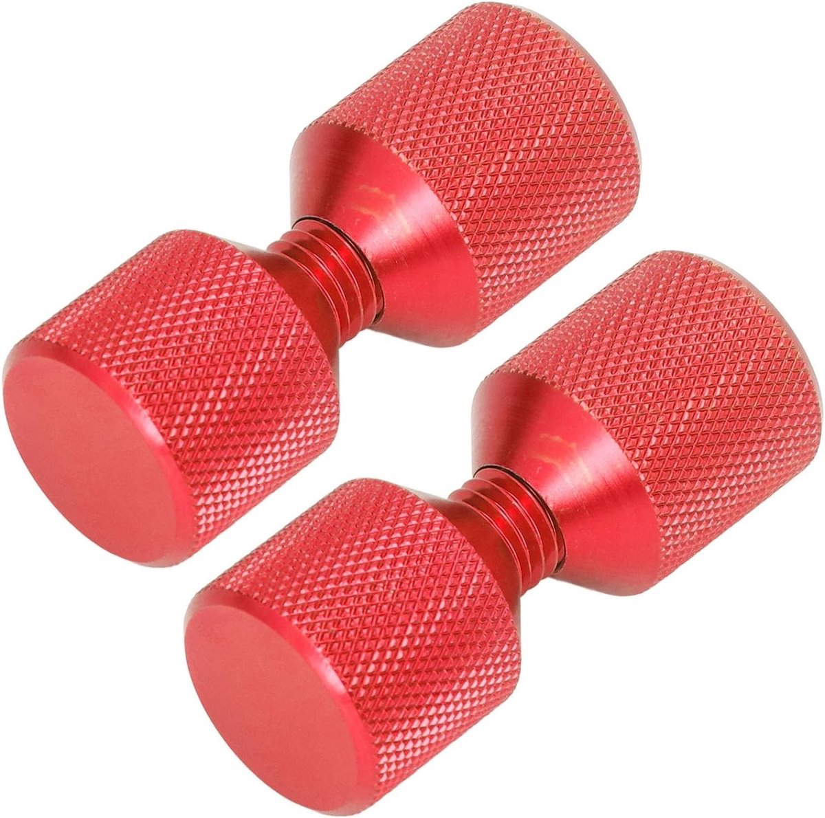 Premium Flensuitlijningstiften Set van 2, 1 1/8" Geanodiseerde Dubbele Gat Stiften voor 0,5 tot 14" 150LB Flenzen, Precisie en Duurzaamheid