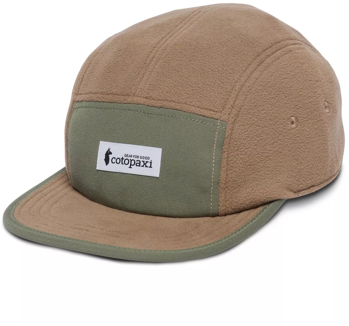 Cotopaxi - Fleece 5 panel hat - Fatigue and Dune - One Size