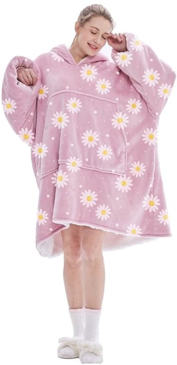 Sweatshirt met capuchon - oversize hoodie - Zacht en warm - Geschikt voor volwassenen - Ideaal voor outdooractiviteiten - Bescherming tegen kou en wind - Balaclava