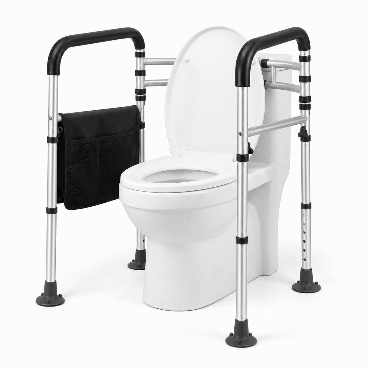 Toiletbeugel Verstelbaar - Opvouwbaar Toiletframe - Tot 150 kg
