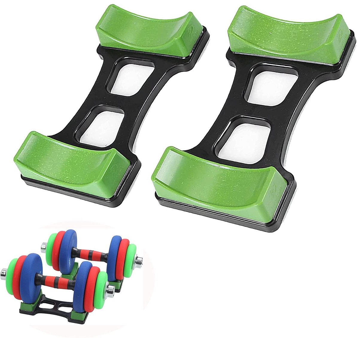 Solidchoice - Set van 2 Dumbbell Standaards voor Thuisgym