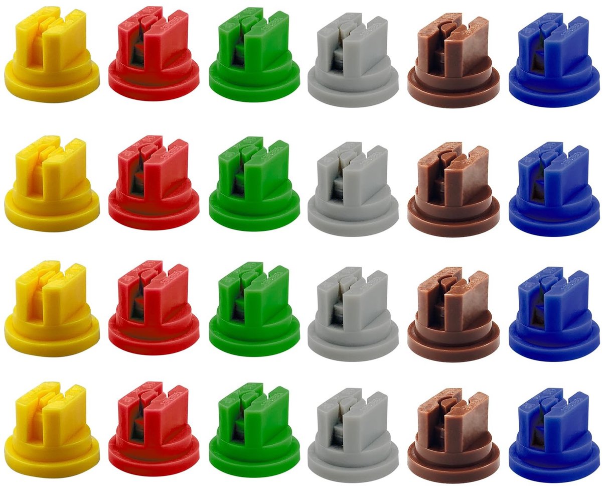 Solidchoice - Plastic Spuitmonden voor Landbouw en Bosbouw, Set van 24