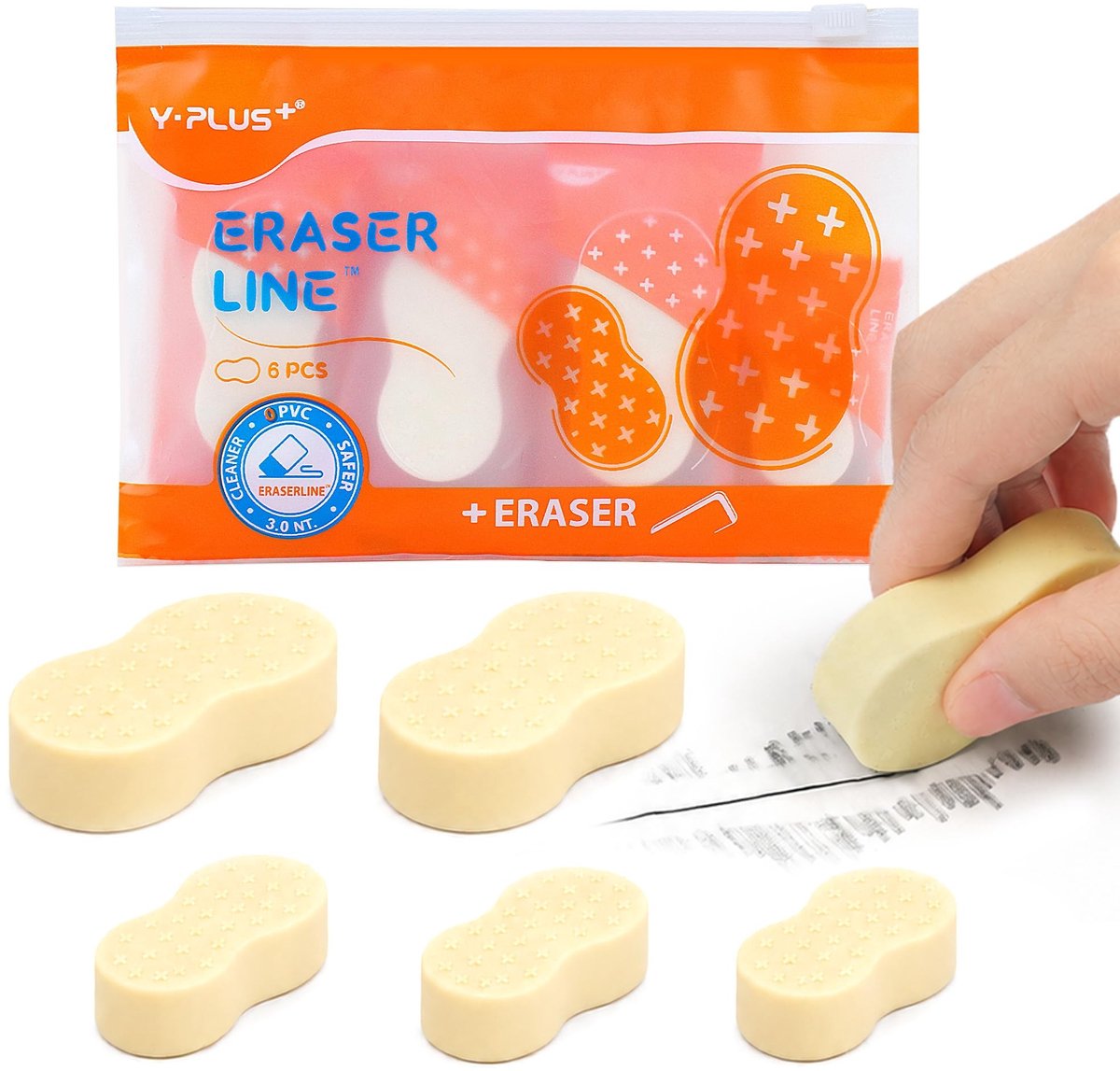 Solidchoice - Set van 6 Kindergums, Latexvrij