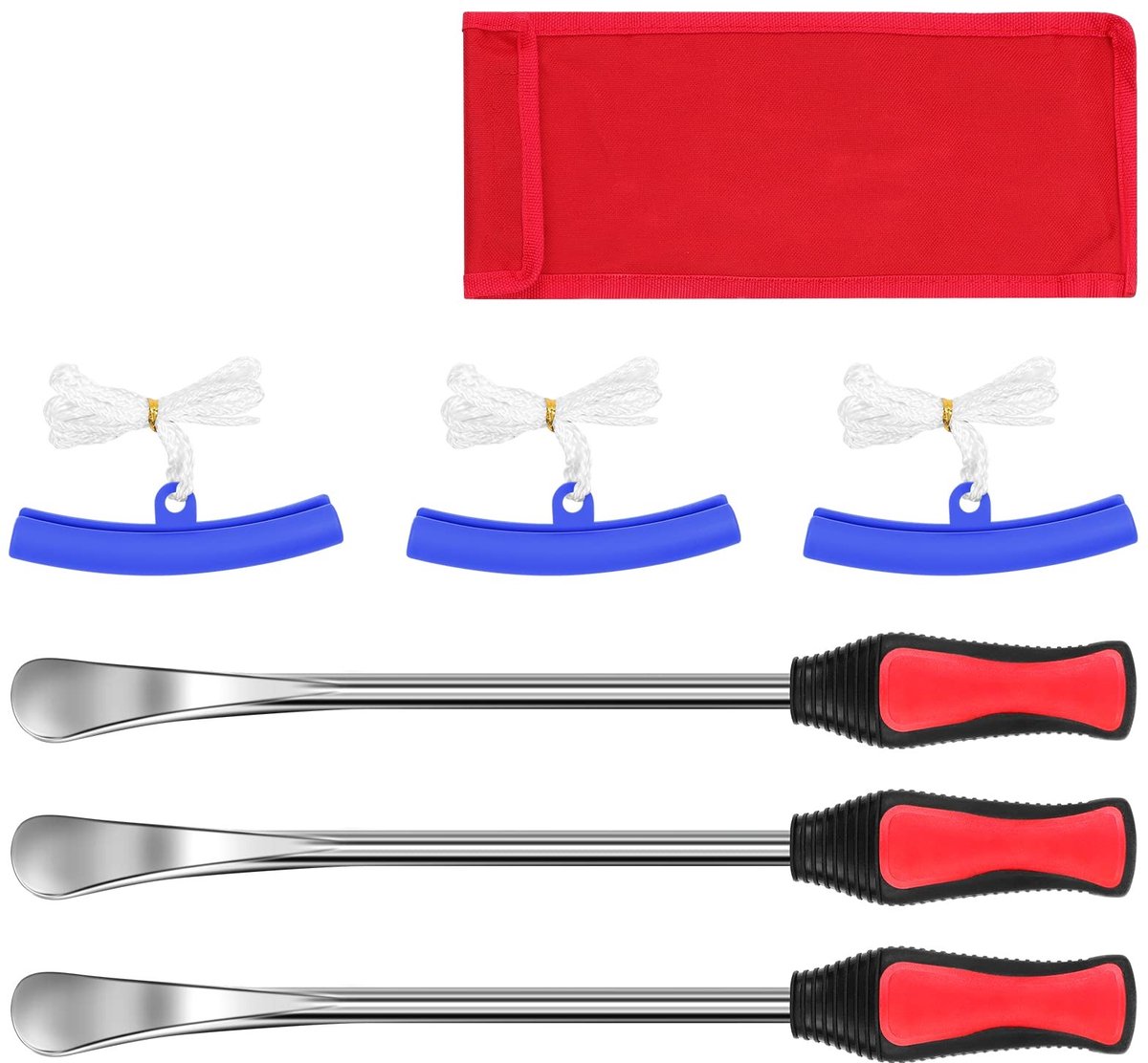 Solidchoice - Set van 3 Motorrubberlichters