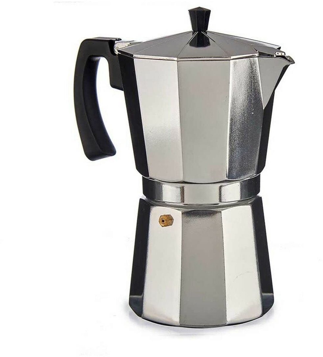 Solidchoice - Italiaanse Koffiezetter voor 12 Kopjes van Aluminium