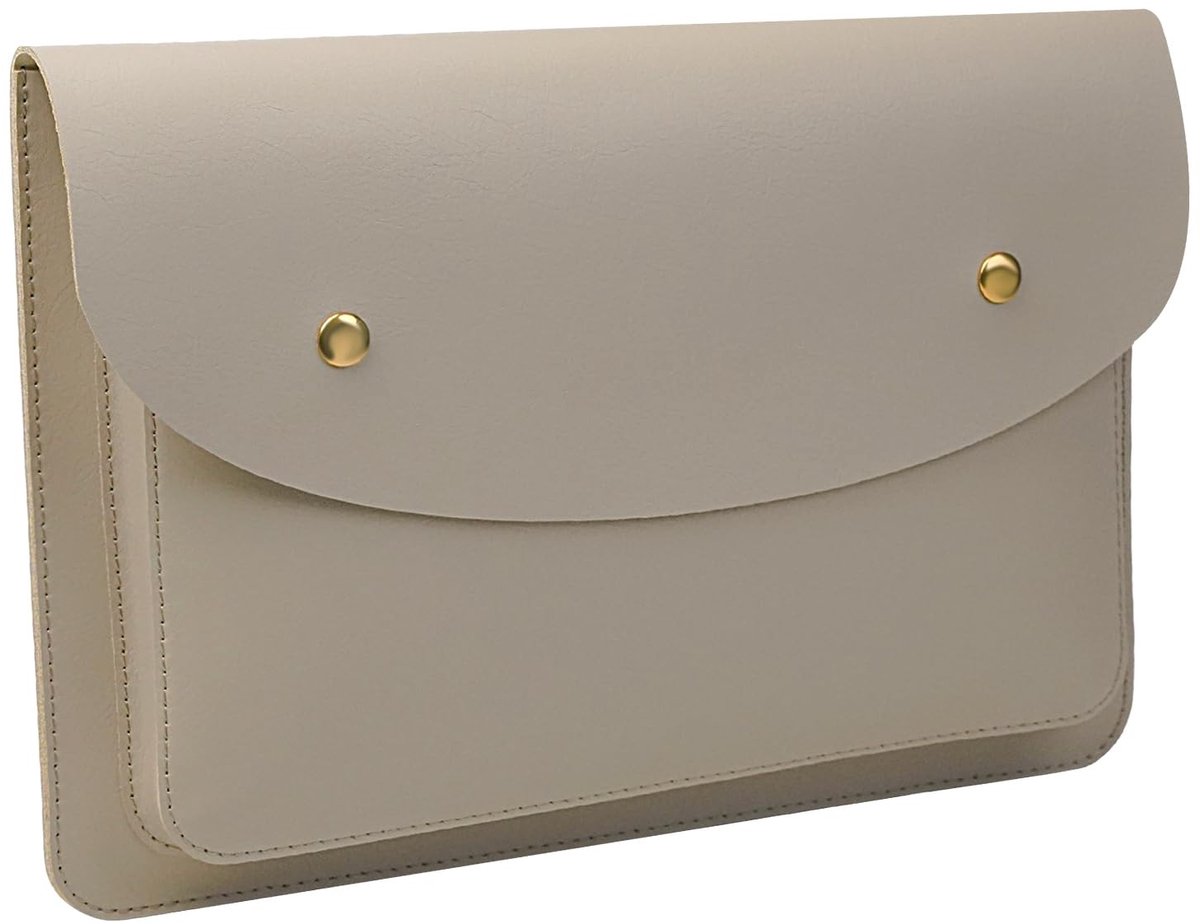 Solidchoice - Leren Laptop Sleeve voor 13 Inch MacBook Air en Pro