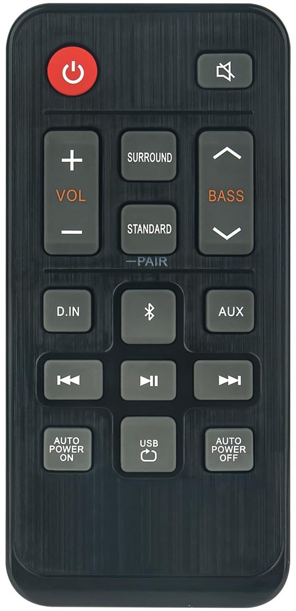 Solidchoice - Vervangende Afstandsbediening voor Samsung Soundbar