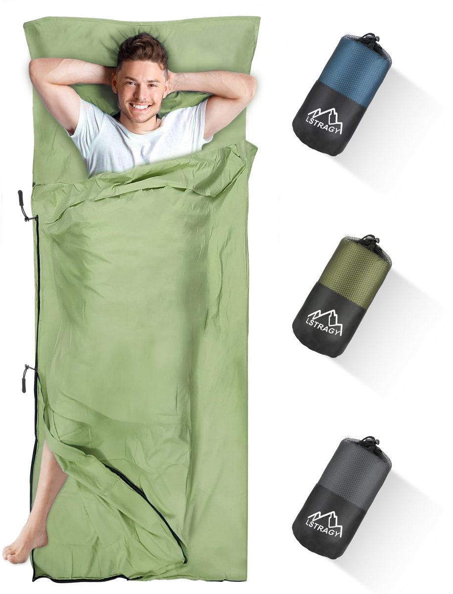 Solidchoice - Upgrade Slaapzak met Voetrits, Ideaal voor Backpacken en Kamperen