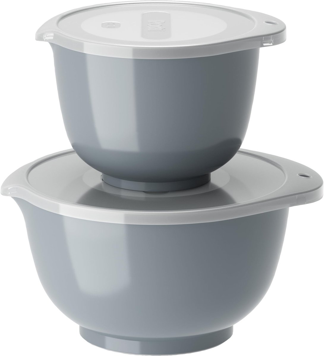 Solidchoice - Mixing Bowl Set 4-delig in Dusty Blue voor Bakken en Koken