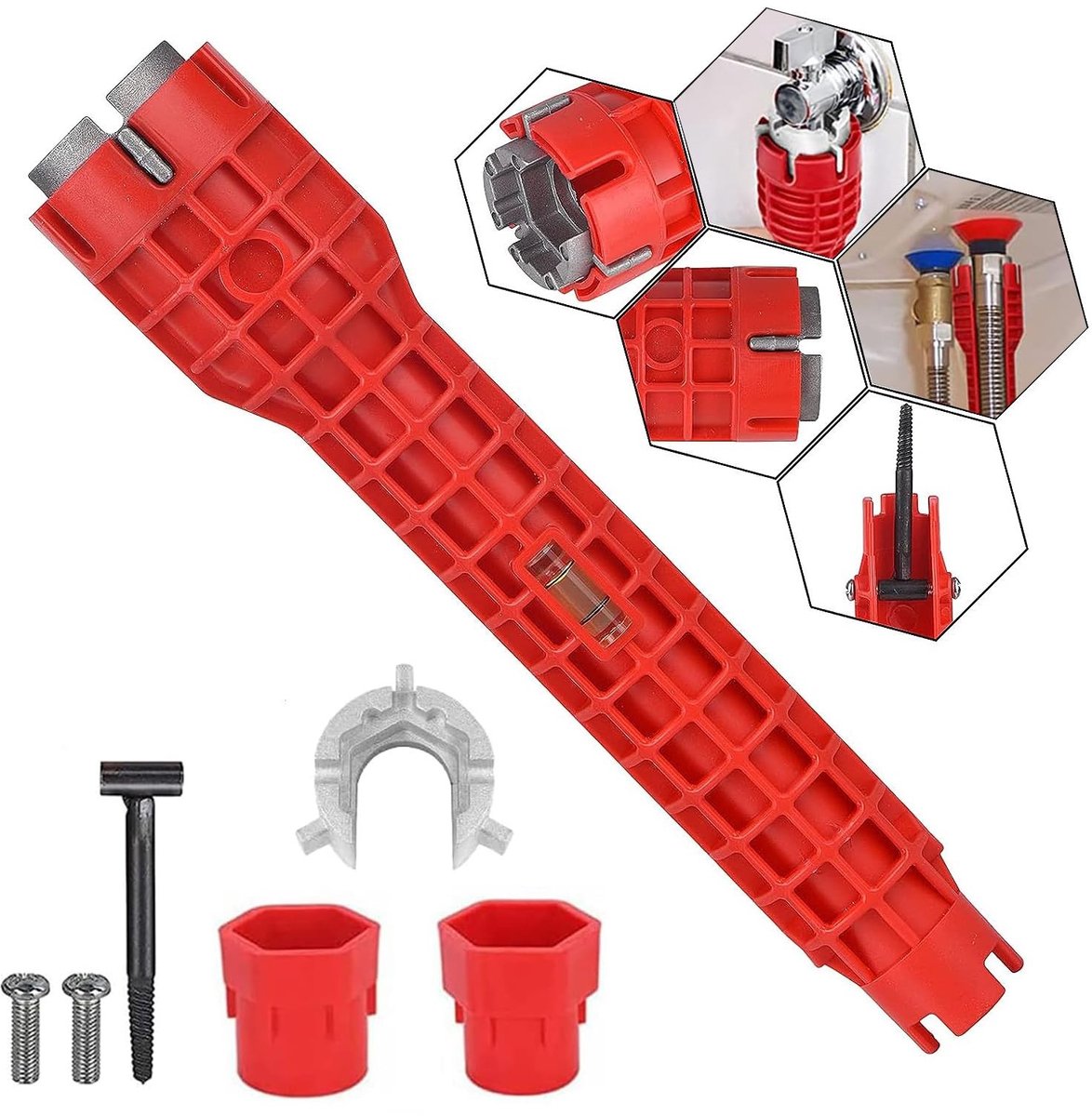 Solidchoice - 8-in-1 Faucet en Sink Installer Toolset