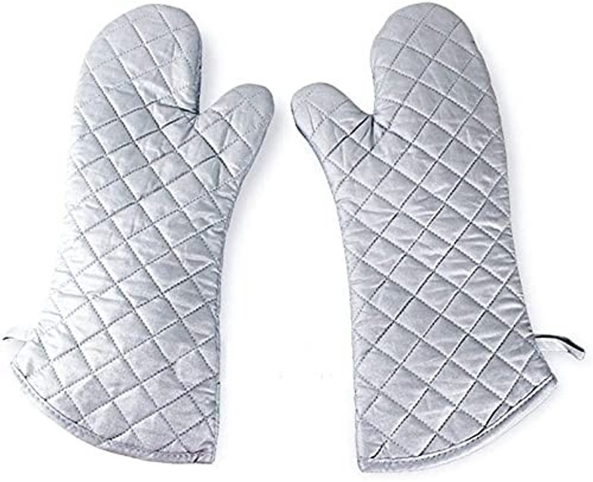 Solidchoice - Lange Hittebestendige Ovenhandschoenen voor Veilig Koken