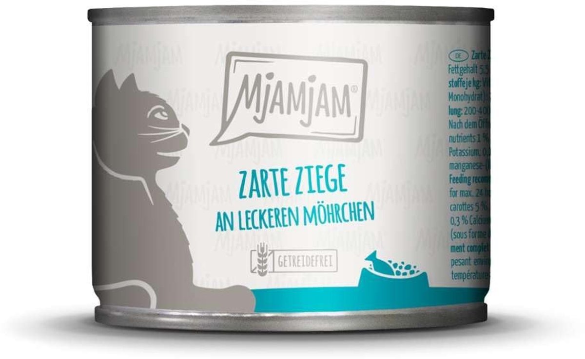 Solidchoice - Premium Natvoer voor Katten met Geit en Wortelen, Graanvrij