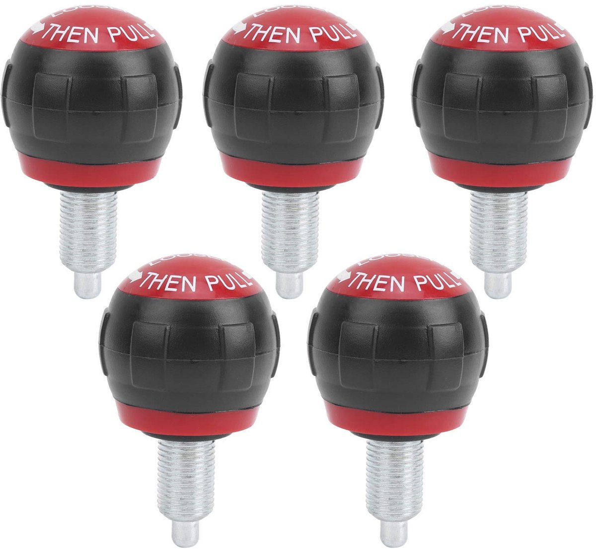Solidchoice - Fitness Pull Pin Set voor Trainingsmachines, 5 Stuks
