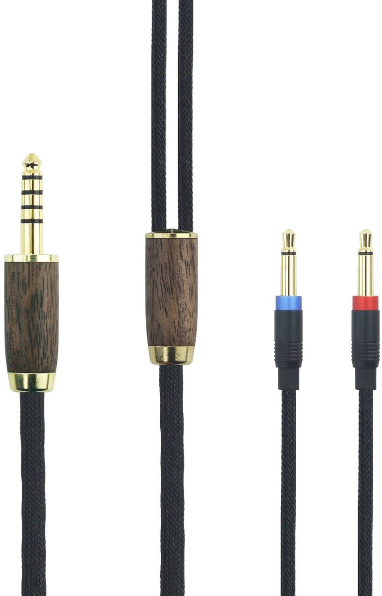 Solidchoice - 4.4mm Gebalanceerde Audiokabel van Koper voor Hoofdtelefoons