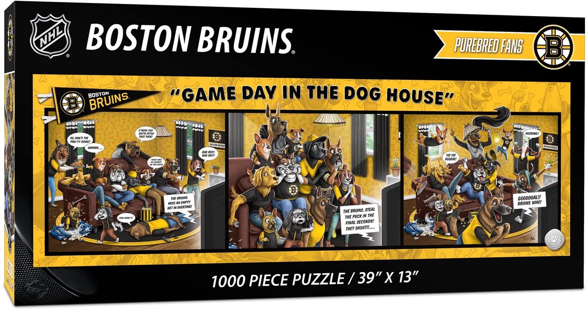 Solidchoice - NHL Game Day in The Dog House Puzzel 1000 Stukken