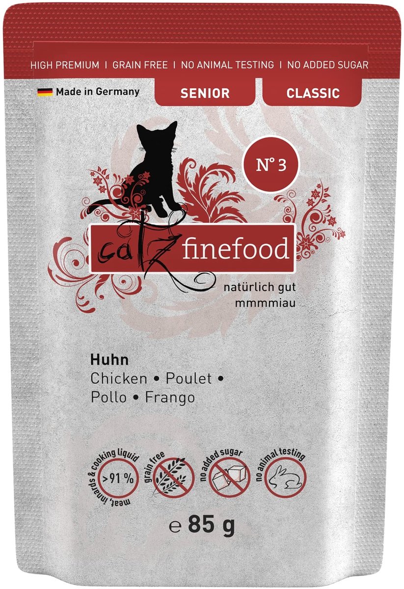 Solidchoice - Premium Nat Voer voor Senior Katten met Kip