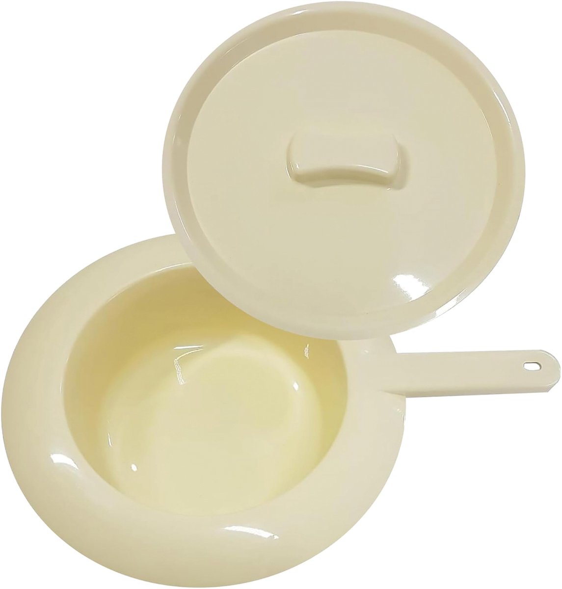 ComfiCare® Bedpan - Ondersteek - Postoelpan - Bedpannen - Kunststof - Geel