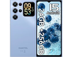 OUKITEL C62 Pro Smartphone 4G-6,88" HD-90Hz-24GB RAM-256GB ROM-5150mAh-13MP Camera-NFC-Android 15