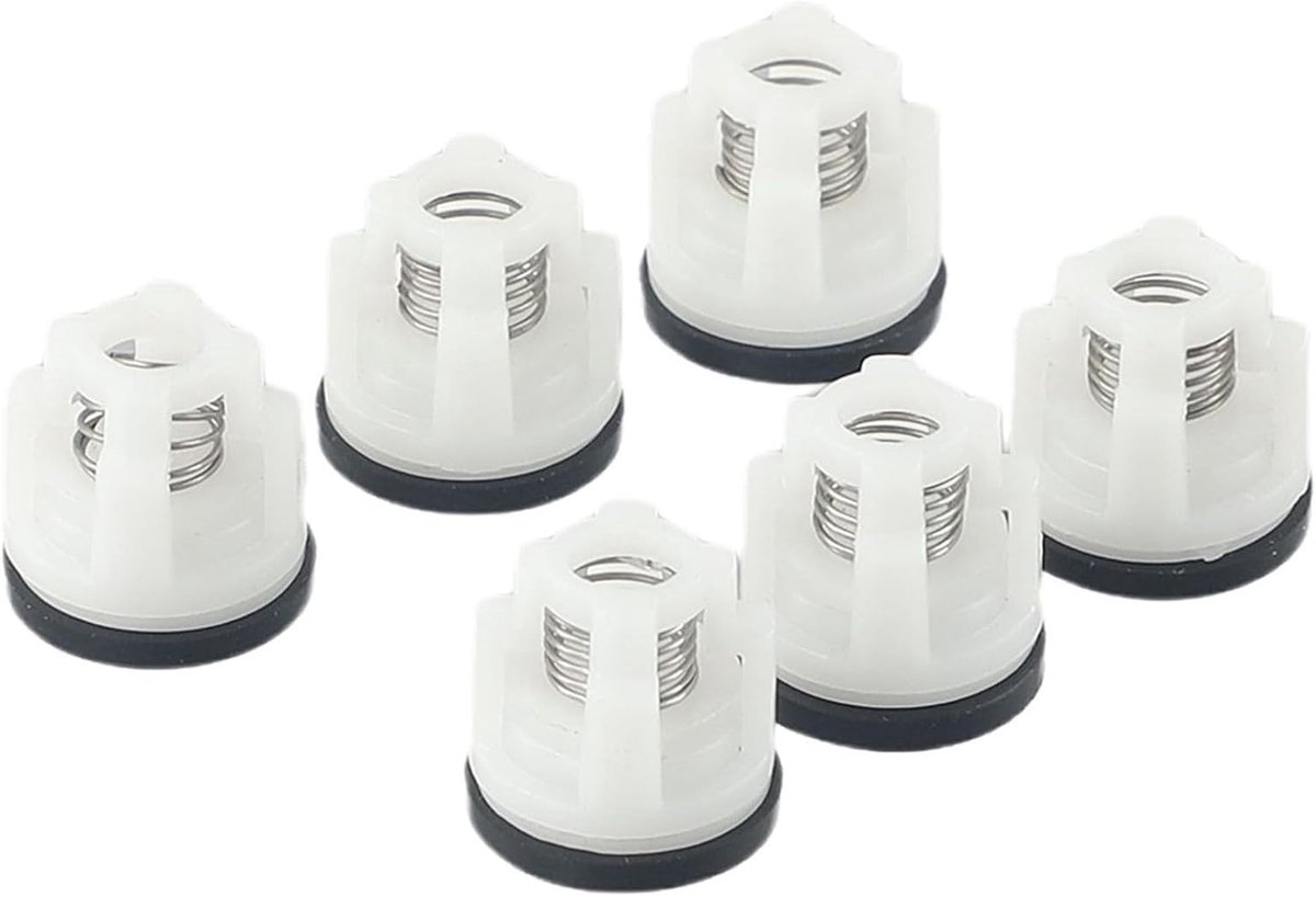 6 Stuks Hoge Druk Waterpomp Controlekleppen voor Aluminium Pomp Hoofd, Onderdeel voor Auto Wasmachine en Reiniging