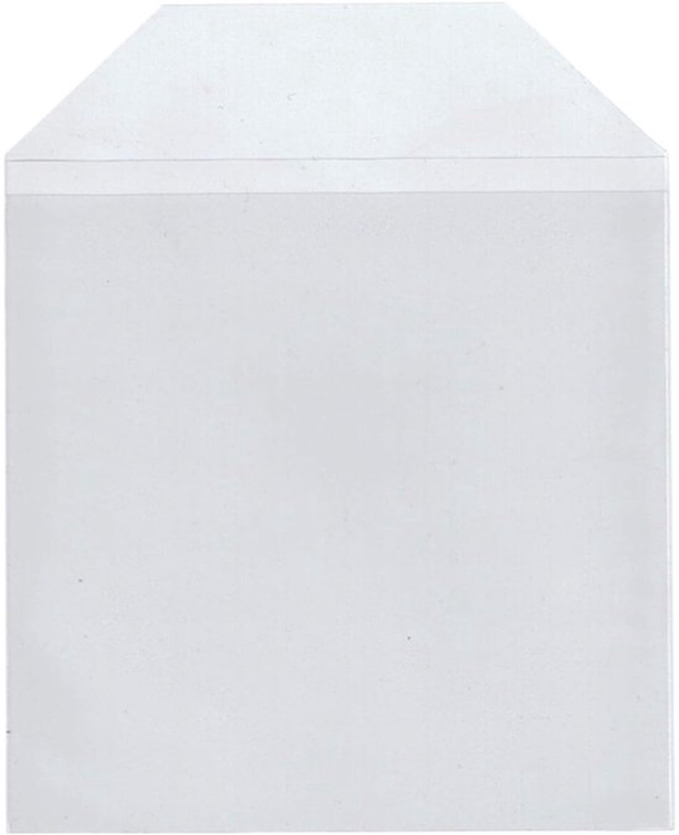 CD/DVD doorzichtige beschermhoesjes - 25 stuks - 100 micron plastic hoesjes - Bescherming voor jouw media - Handig en duurzaam - Geschikt